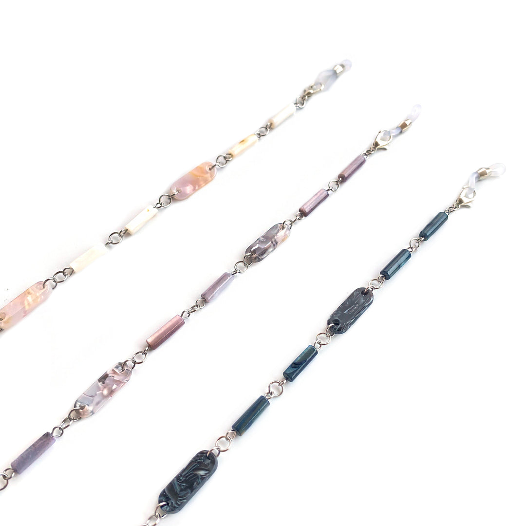 Artisan Beaded Eyewear Chain Bowlift