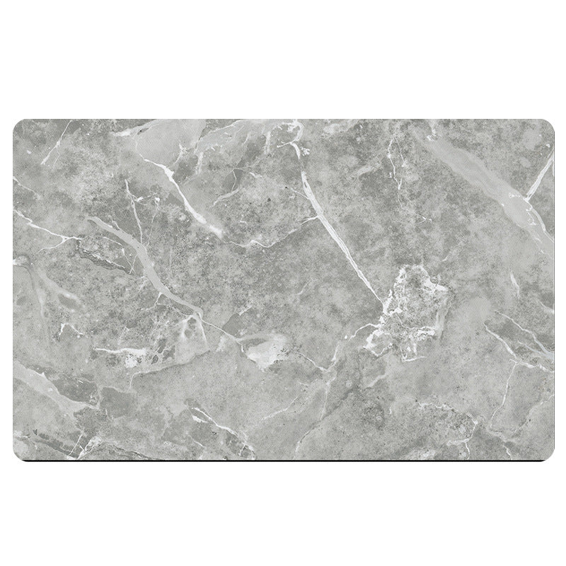 Marble Texture Bathroom Mat Bowlift