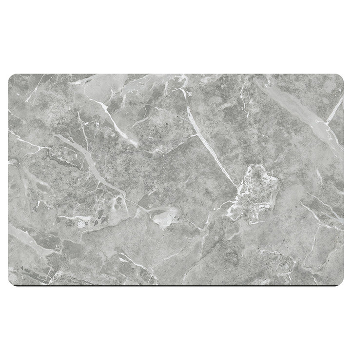 Marble Texture Bathroom Mat Bowlift