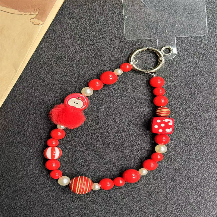 Beaded Character Keychain Holder Bowlift
