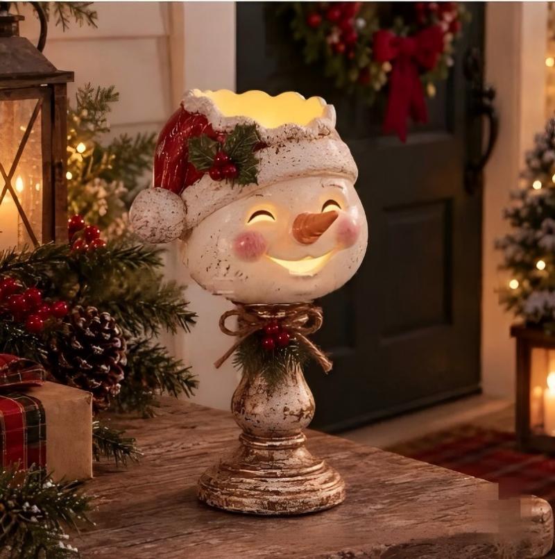 Decorative nutcracker table lamp Bowlift