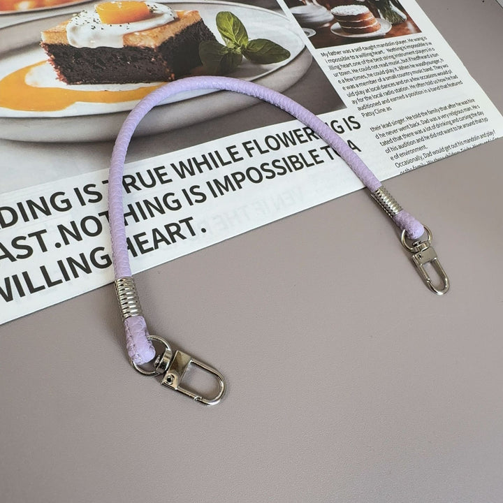 Braided Leather Keychain Strap Bowlift