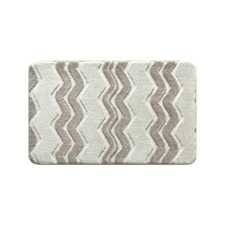 Textured Memory Foam Bathroom Mat Bowlift