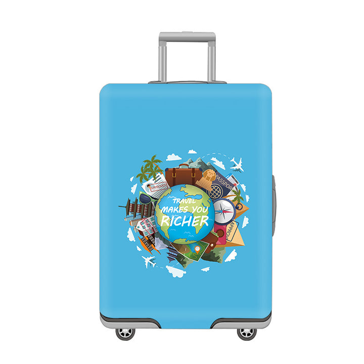 Cartoon Cat Design Hard Shell Luggage Bowlift
