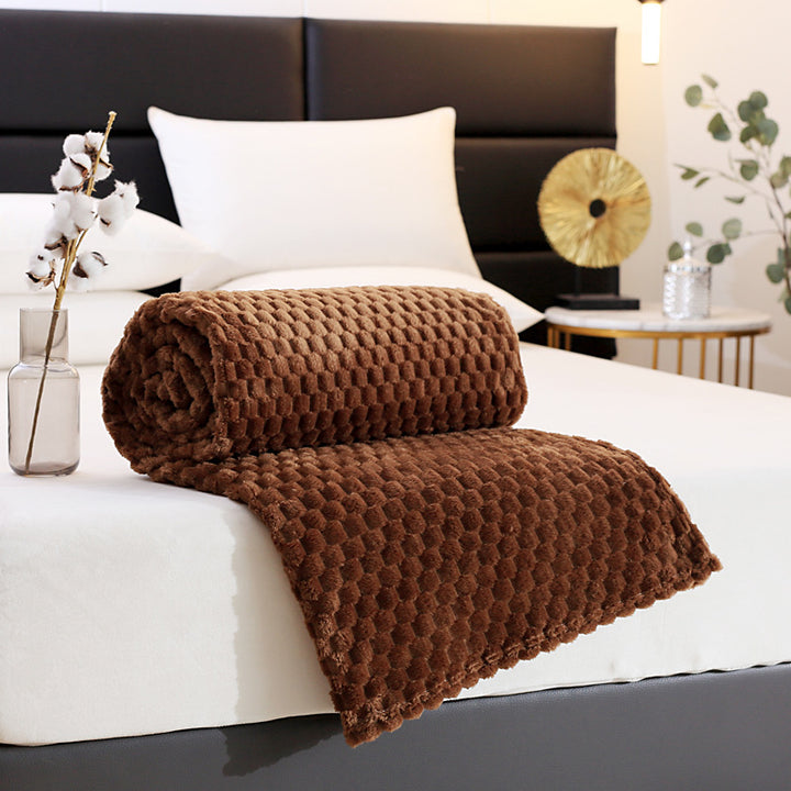 Women Soft and Cozy Plaid Blanket Bowlift
