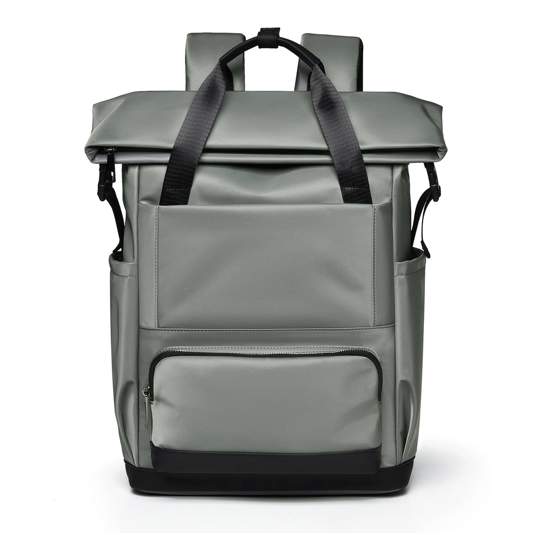 Durable Waterproof Roll-Top Backpack Bowlift