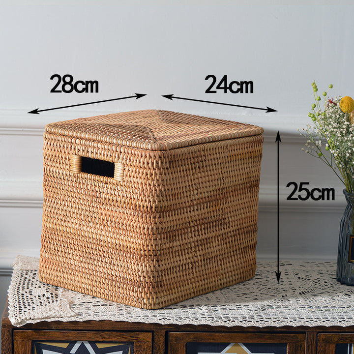 Storage box made of woven material Bowlift