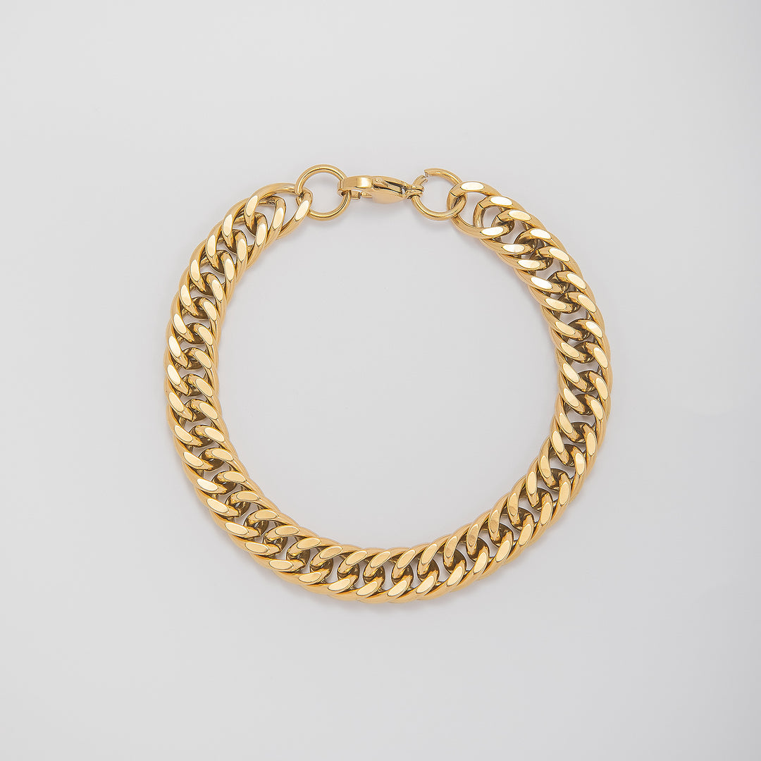 Heavyweight Curb Link Chain Bracelet Bowlift