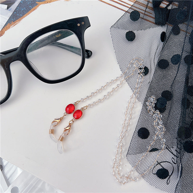 Stylish Beaded Eyewear Chain Bowlift