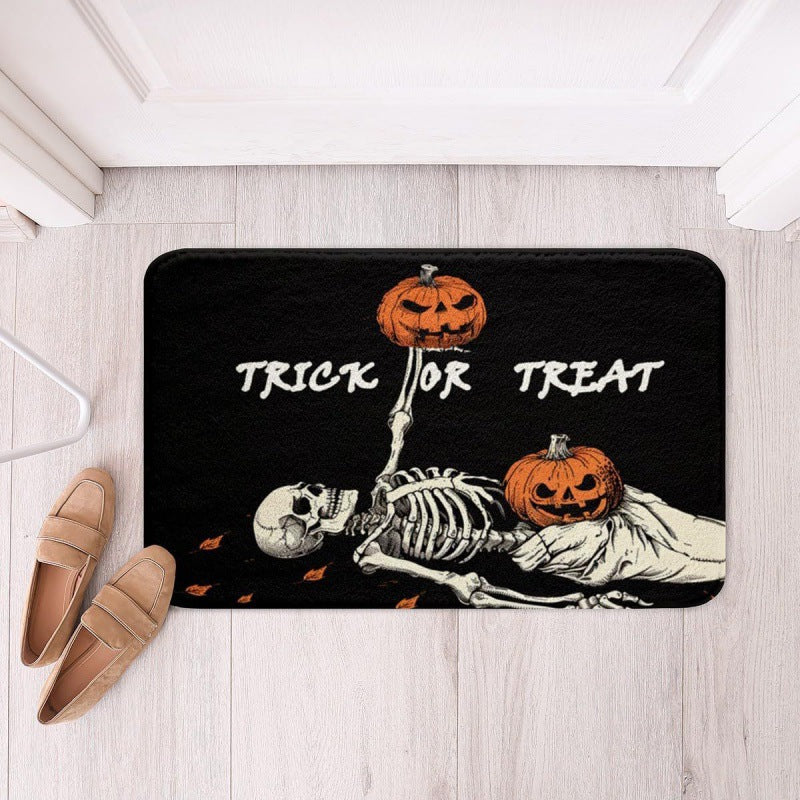 Halloween-Themed Welcome Mat Bowlift