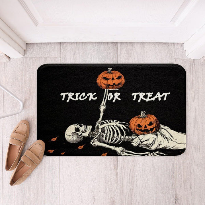Halloween-Themed Welcome Mat Bowlift