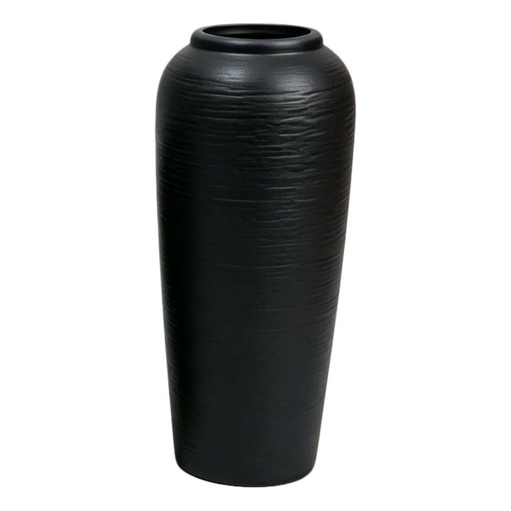Textured Ceramic Floor Vase Bowlift