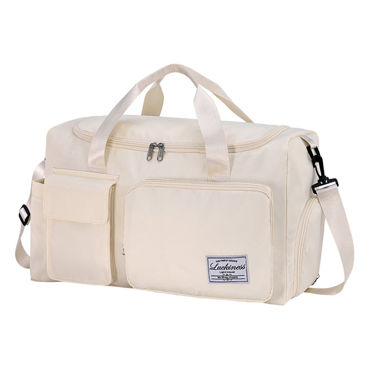 Travel bag with multifunctional interior compartment system Bowlift