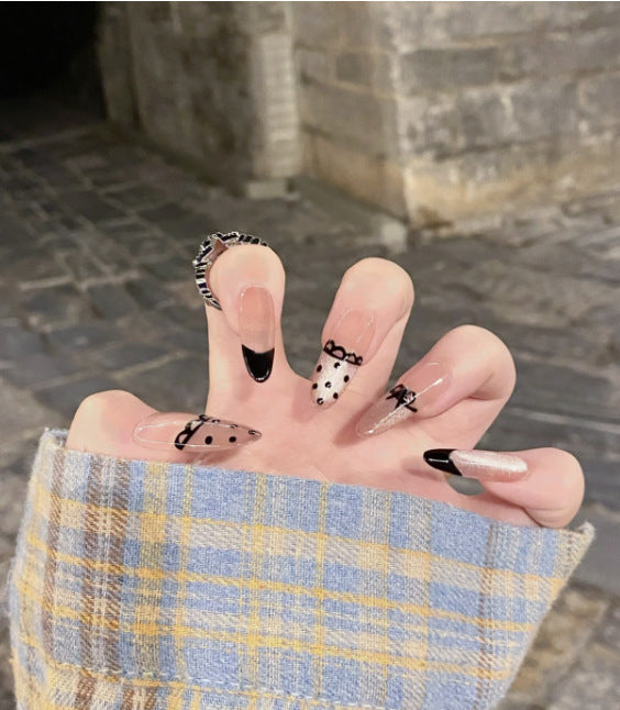 Elegant Glossy Gel Nail Extensions