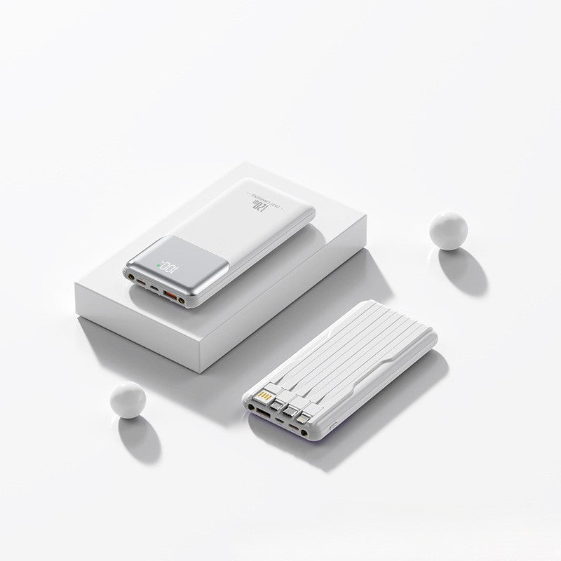 Portable Power Bank with Intelligent Multiple Connection and LCD Display Bowlift