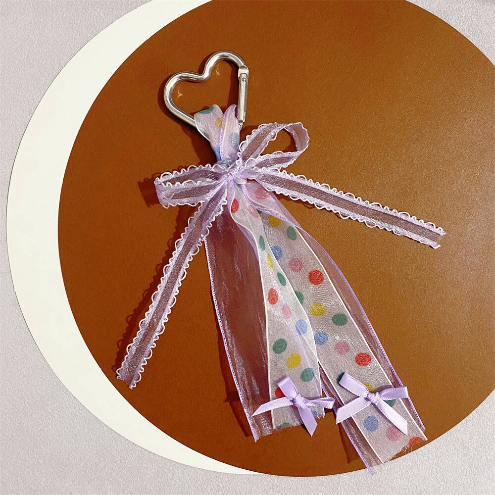 Decorative Heart-Shaped Keychain Bowlift