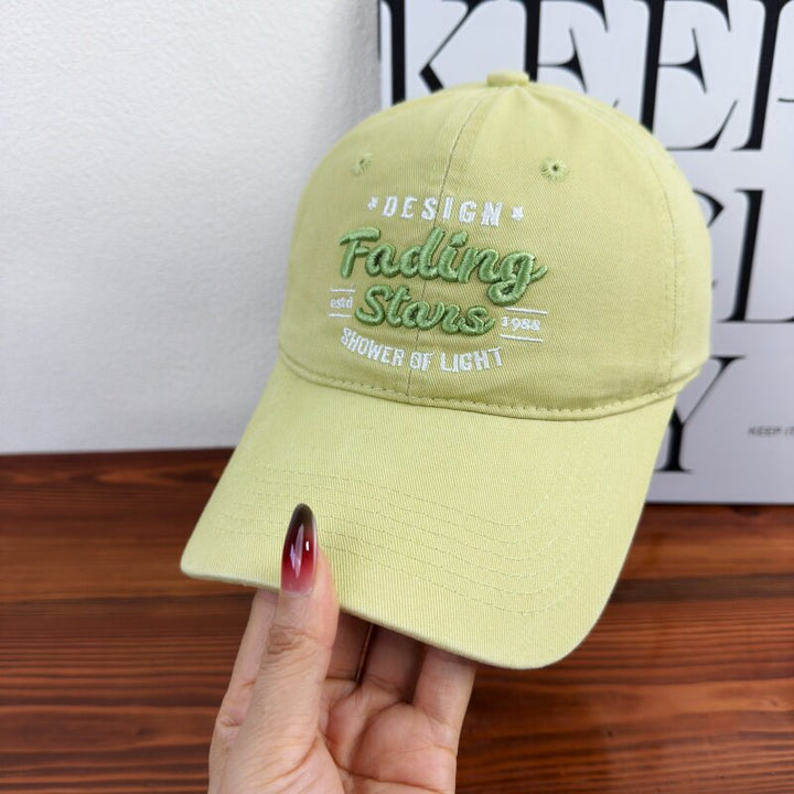 Women's Embroidered Cap with Inspirational Design Bowlift