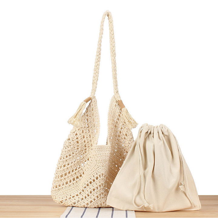 Handmade Coarse Mesh Bag Bowlift
