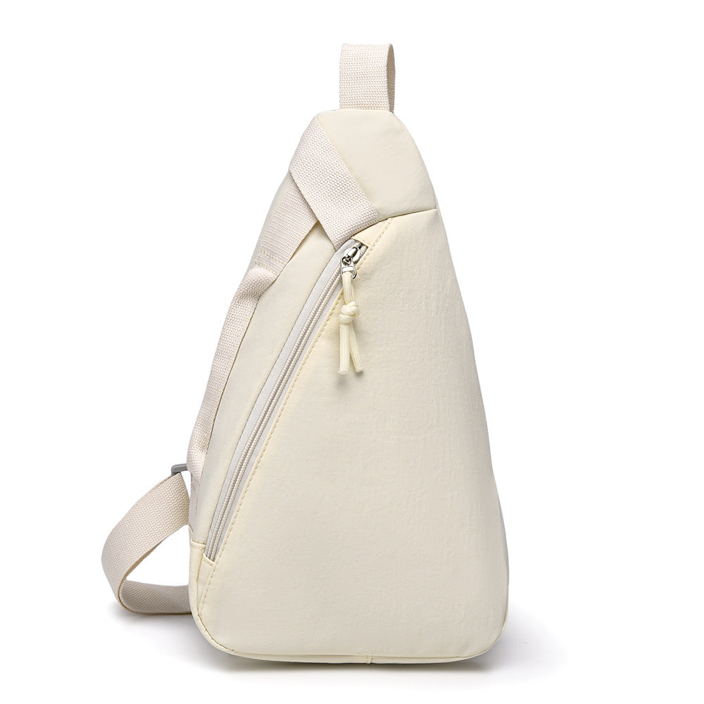 Sleek Asymmetrical Sling Backpack Bowlift