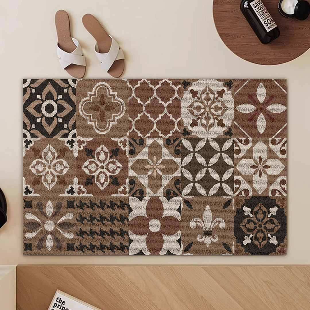 Decorative Engraved Floor Mat