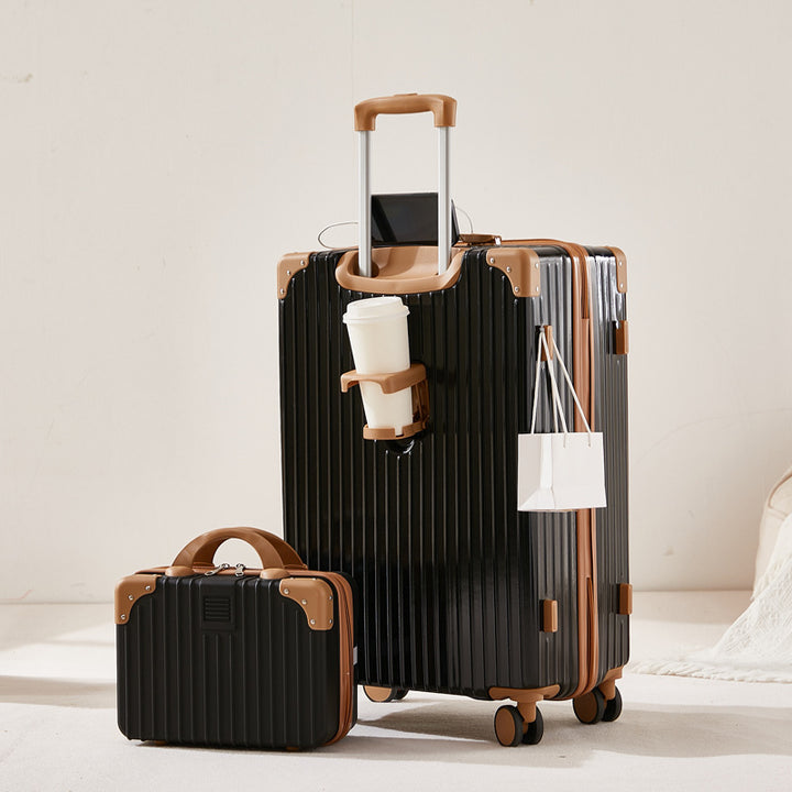 Unisex Ridged Hard-Shell Travel Case Bowlift
