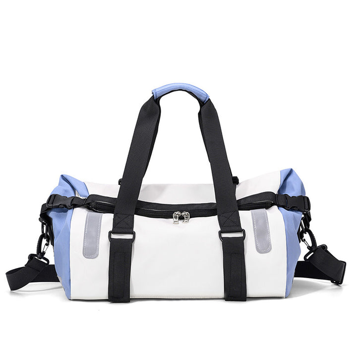 Multifunctional Sports Duffel Bag with Durable Material and Smart Compartment Design Bowlift