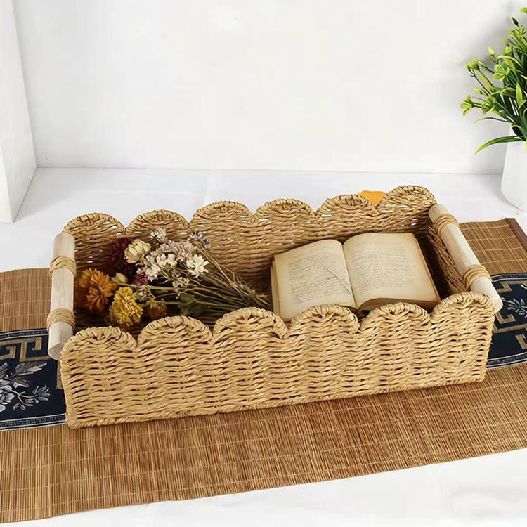 Woven Storage Organizer Basket Bowlift