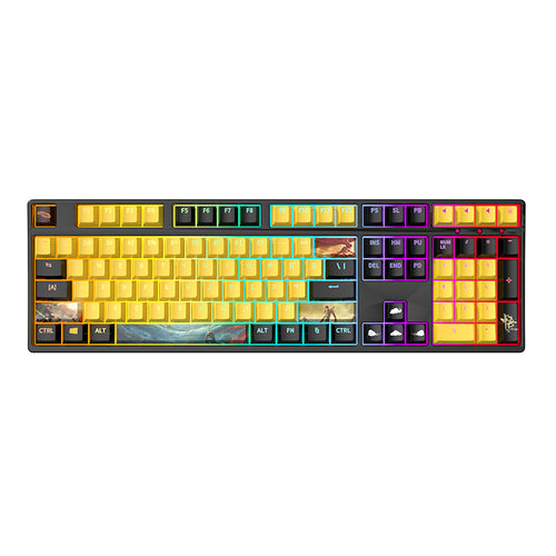 Custom Gaming Keyboard with RGB Backlighting Bowlift