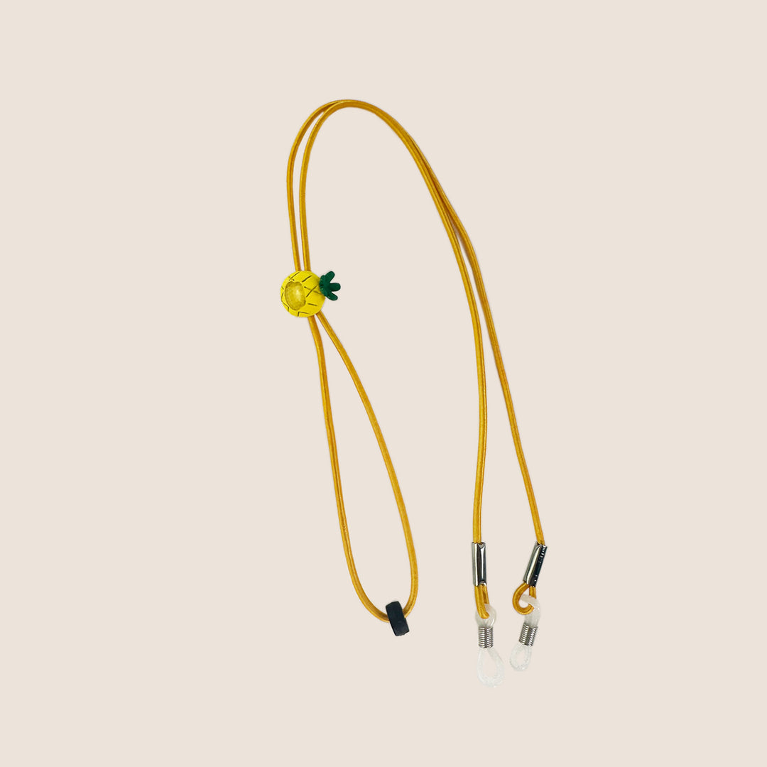 Adjustable Lanyard with Decorative Pineapple Charm Bowlift
