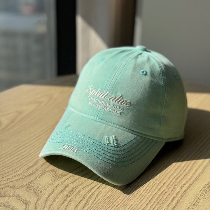Men's Casual Distressed Cap Bowlift