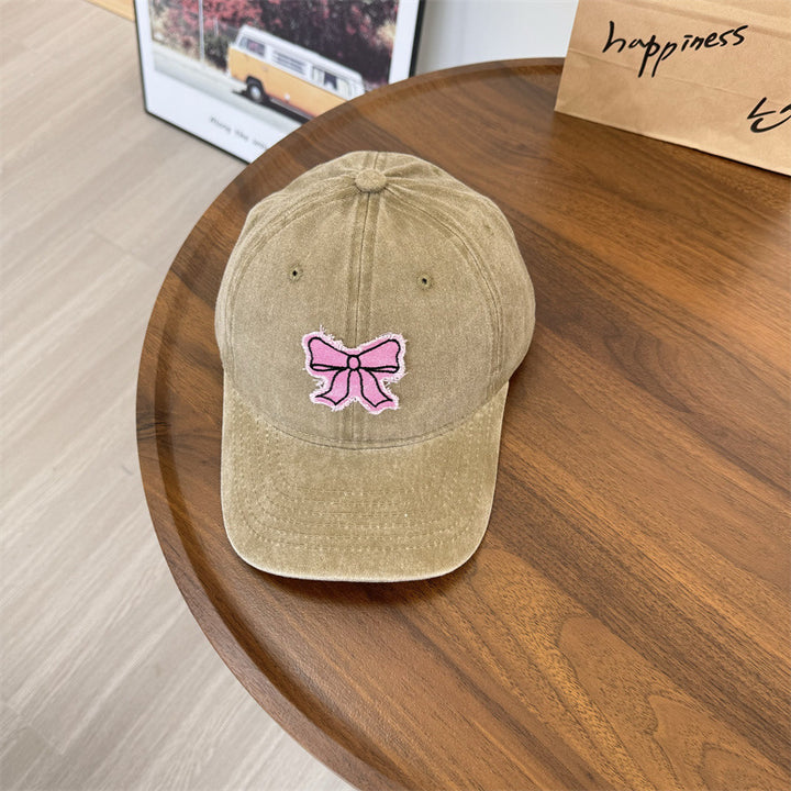 Women's Vintage-Inspired Graphic Baseball Cap Bowlift