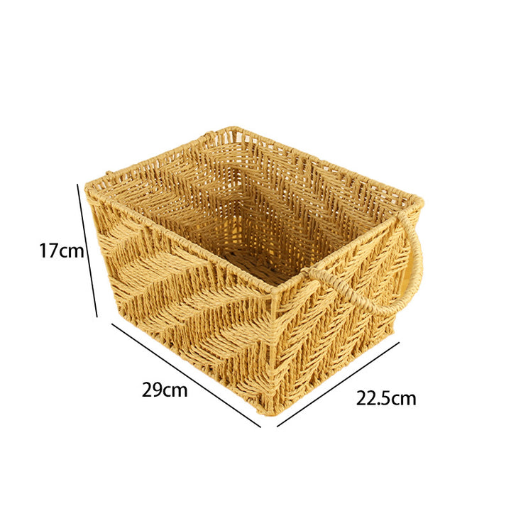 Handwoven Storage Basket Bowlift