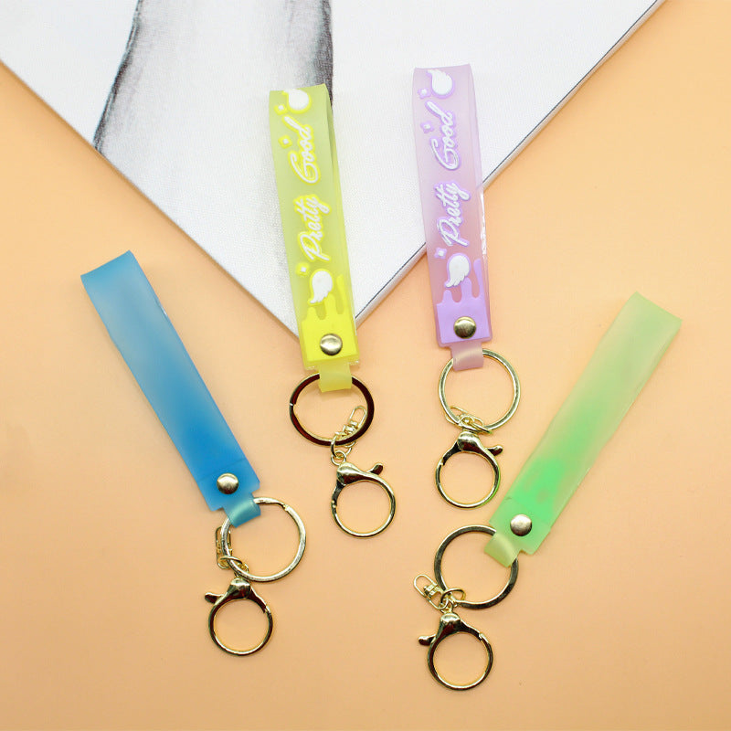 Unisex keychain made of high-quality silicone with playful design Bowlift