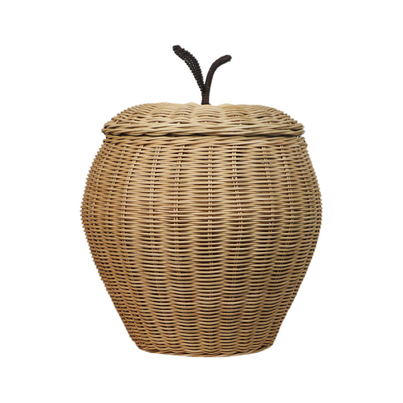 Decorative Woven Storage Container with Lid Bowlift