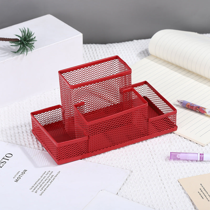 Multi-Compartment Wire Mesh Organizer Bowlift