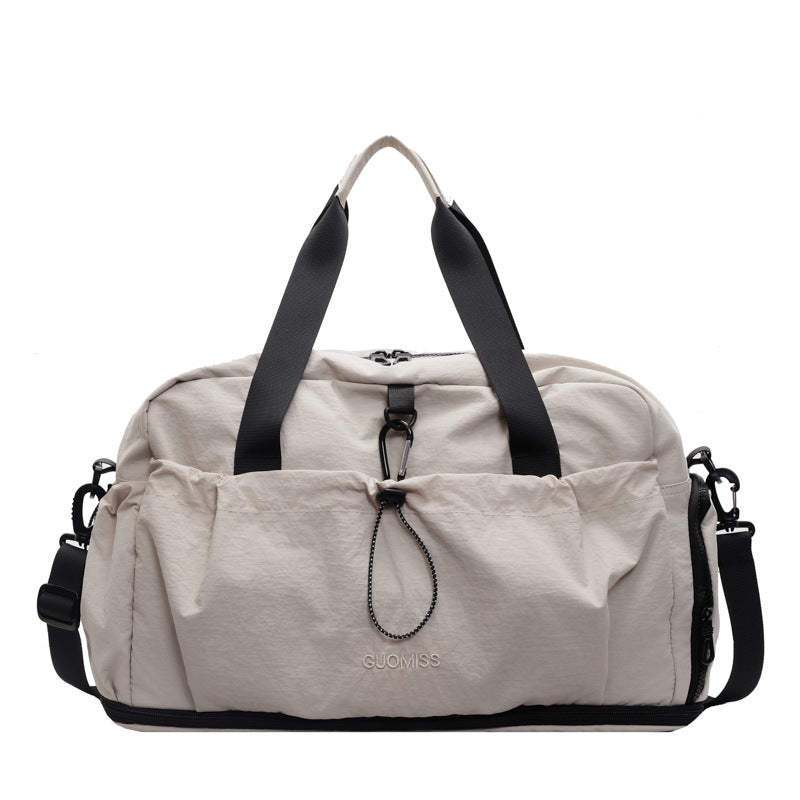Unisex Spacious Travel Bag with Removable Carrying Handles Bowlift