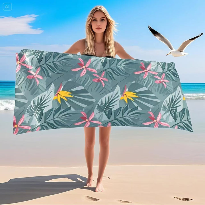 Artistic Beach Towel Bowlift