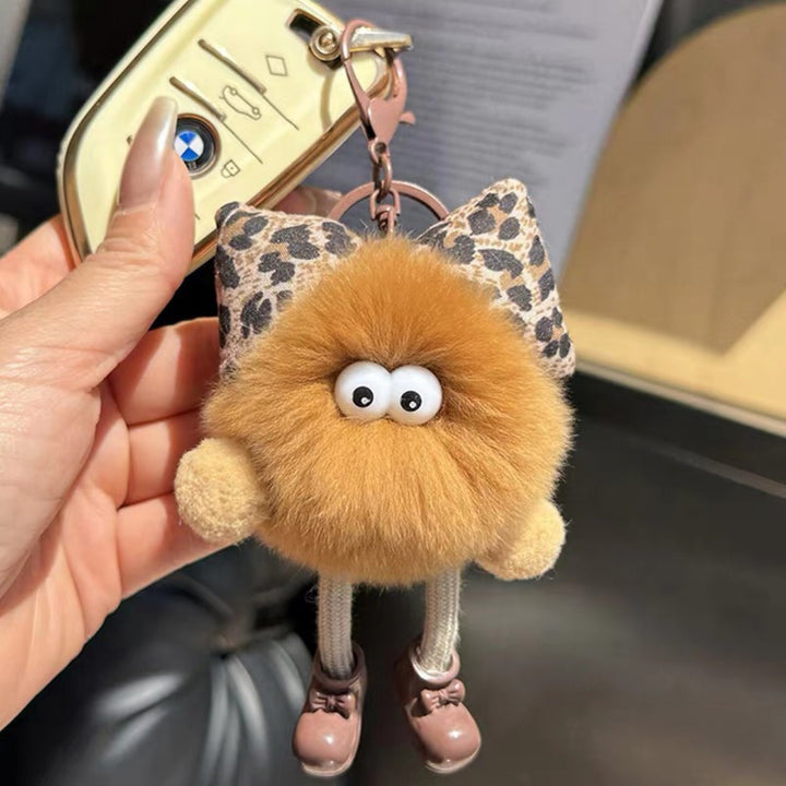 Cute Cartoon Plush Keychain Bowlift
