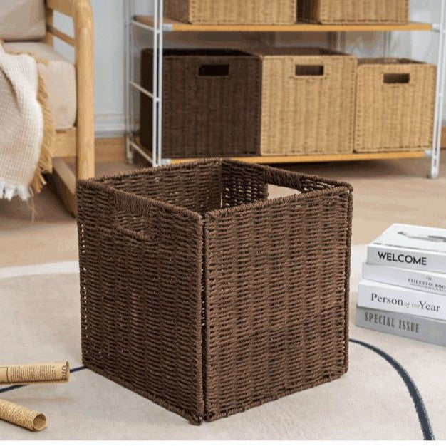Woven Seagrass Toy Storage Container Bowlift