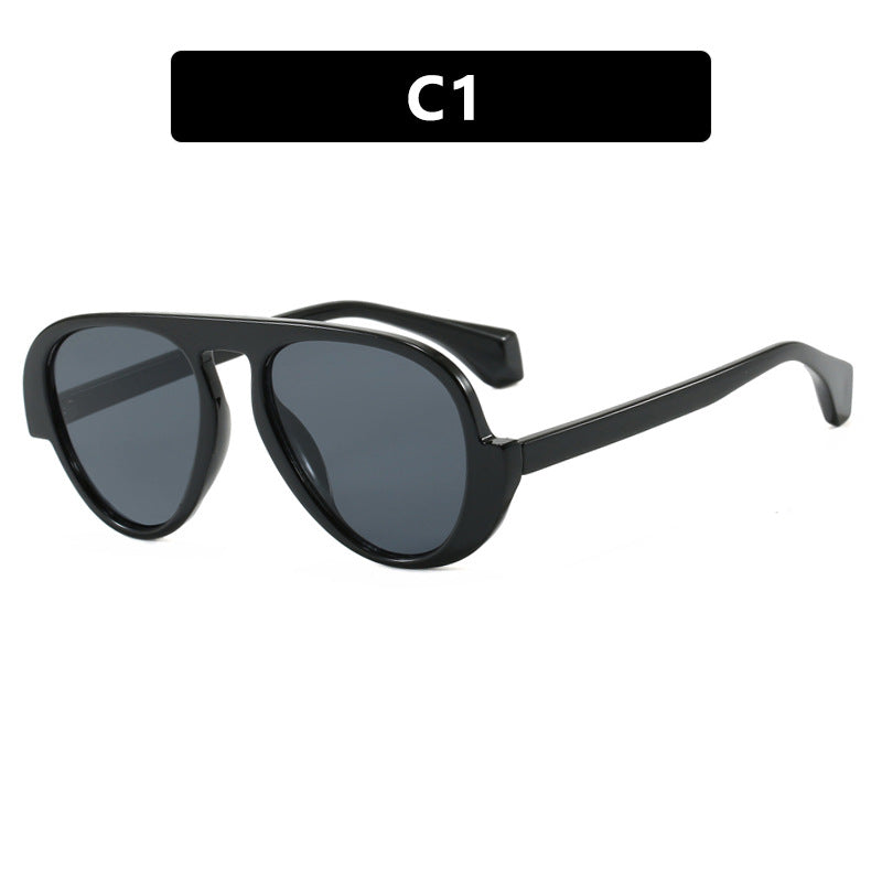 Women's sunglasses with unique retro frame and UV protection Bowlift