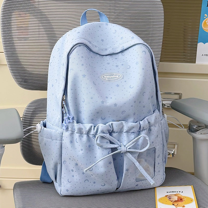 Functional Drawstring School Backpack