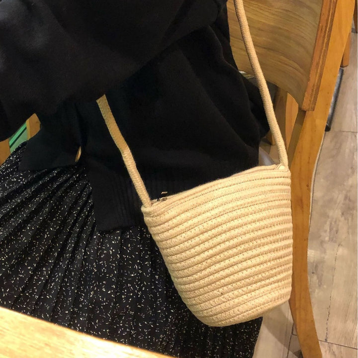 Handy Macrame Crossbody Bag Bowlift