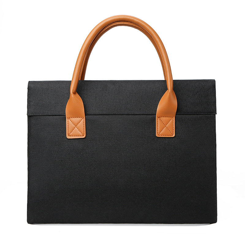 Elegant Laptop Bag with Practical Carrying System Bowlift