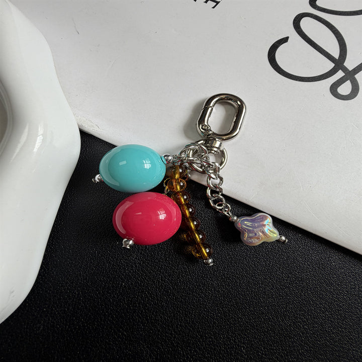 Stylish Colorful Charm Keychain Bowlift