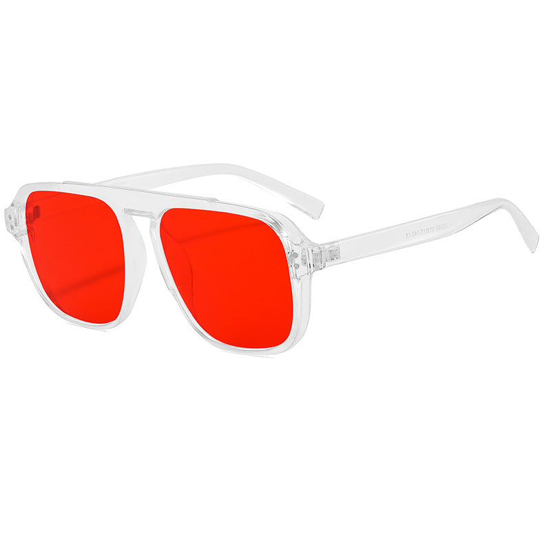 Ladies geometric sunglasses with polarized yellow lenses Bowlift