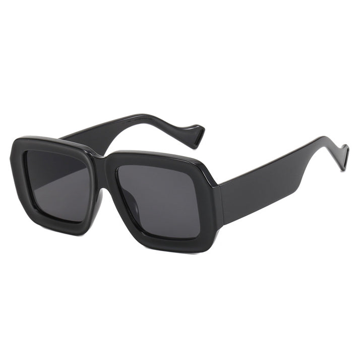 Women's fashionable sunglasses with square design and chic pattern Bowlift