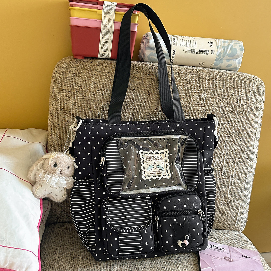 Playful Bunny Ear School Backpack Bowlift