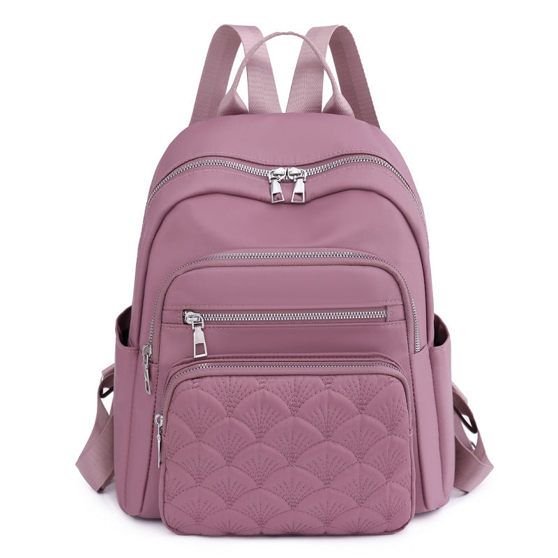 Quilted Multi-Pocket Backpack Bowlift