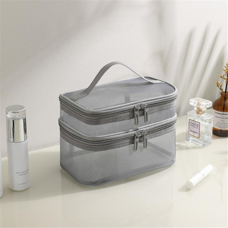 Stylish Double-Layer Cosmetic Organizer Bowlift