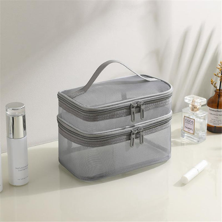 Stylish Double-Layer Cosmetic Organizer Bowlift